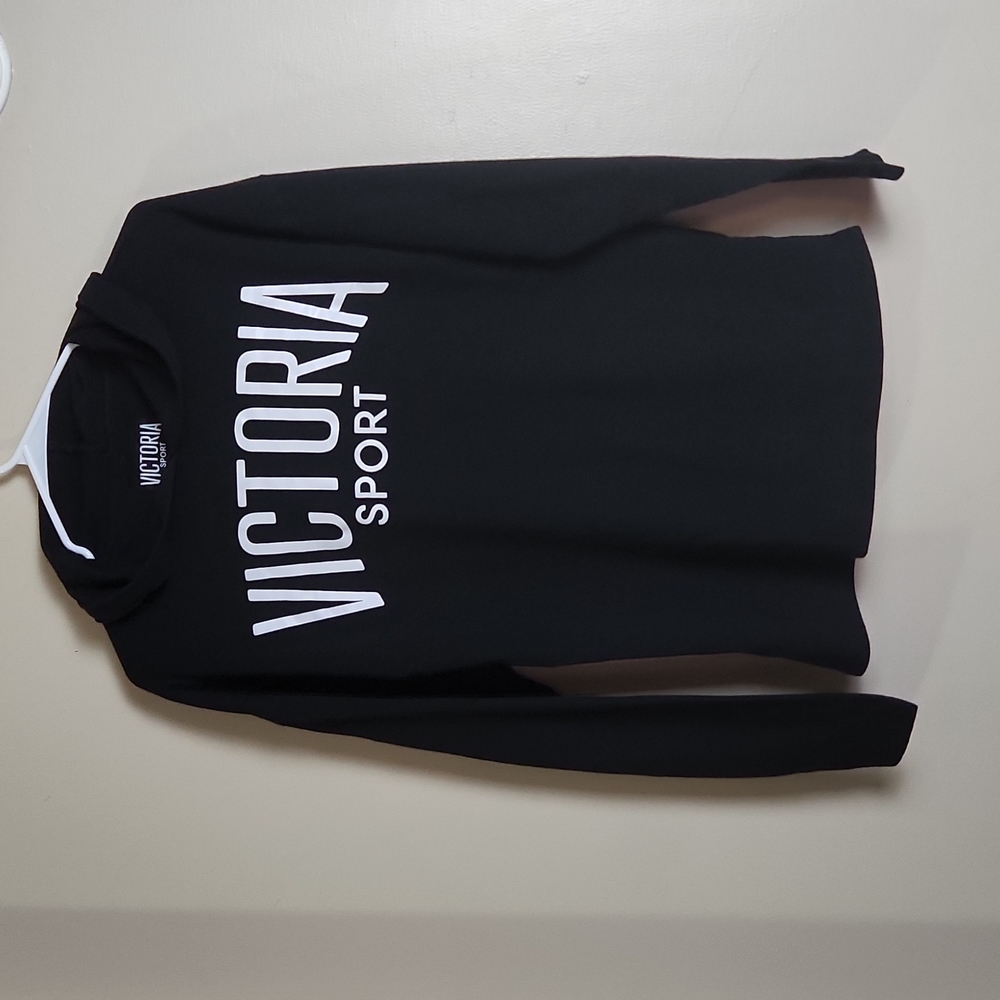 Victoria's Secret Victoria Sport Black Pullover Hoodie